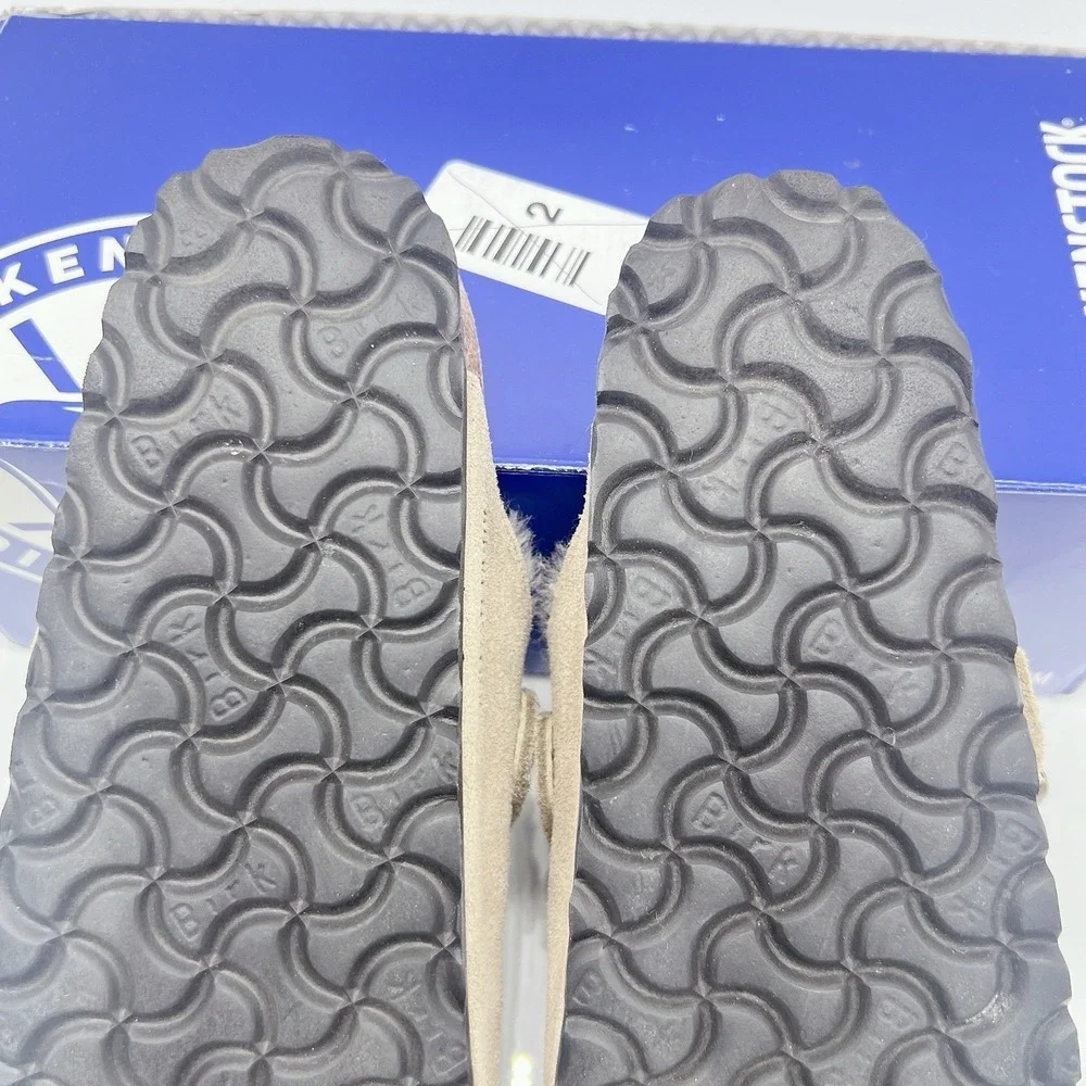 Birkenstock Boston Shearling Women's Clogs Slip On Comfort Gray Suede EU 38 US 7 - Picture 12 of 15